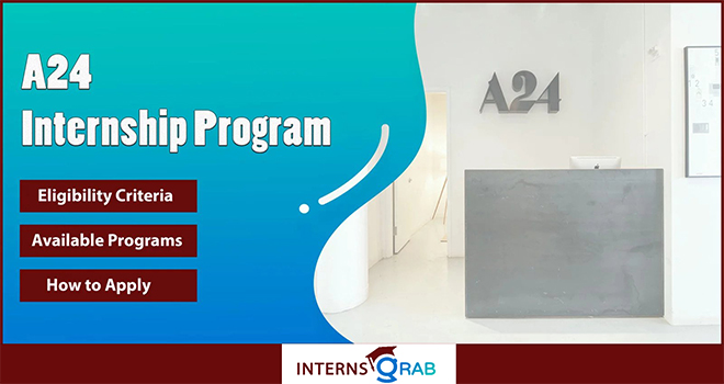 A24 Internship A24 Internship