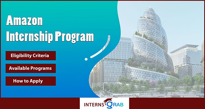 Amazon Internship – Inside a World-Class Tech Company Amazon Internship – Inside a World-Class Tech Company