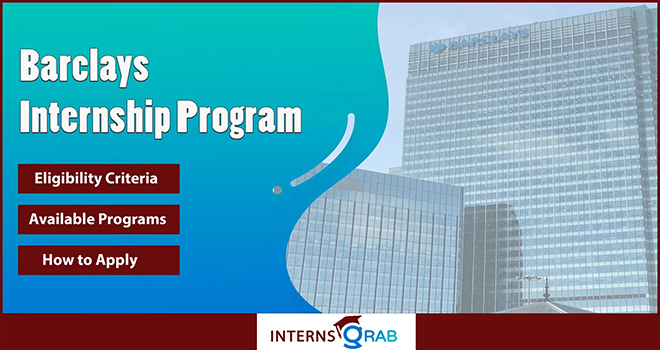 Barclays Internship: Begin Your Journey in Banking Barclays Internship: Begin Your Journey in Banking