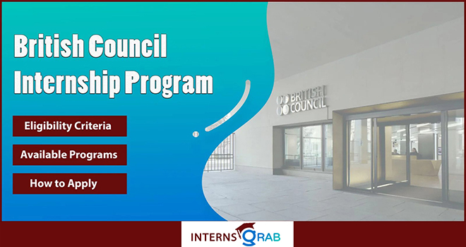British Council Internship in the USA: Apply Now British Council Internship in the USA: Apply Now