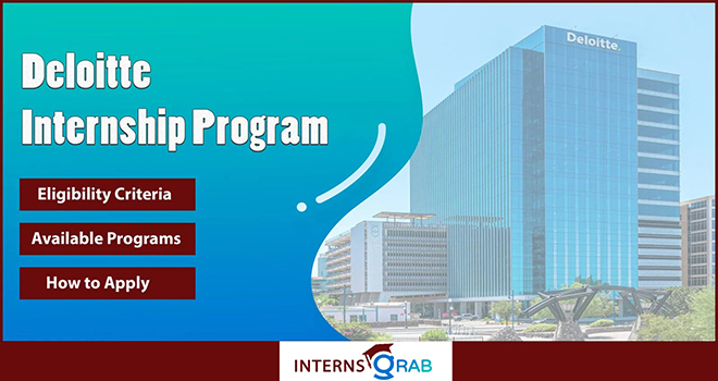 Deloitte Internship Deloitte Internship