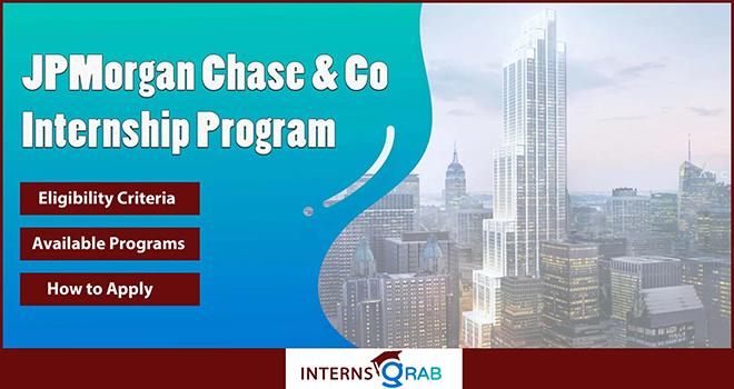 JP Morgan Internship: Step Into Global Banking JP Morgan Internship: Step Into Global Banking