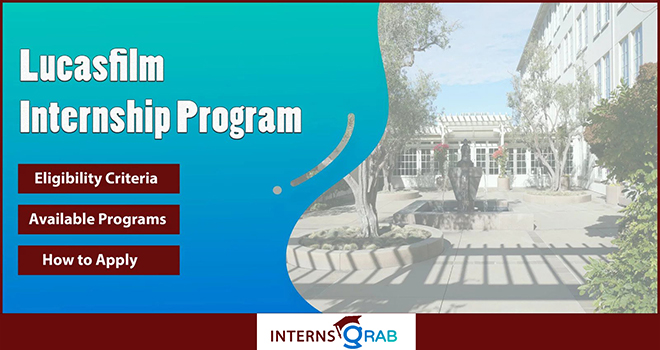 Lucasfilm Internship Program – Explore Film, VFX & Animation Lucasfilm Internship Program – Explore Film, VFX & Animation