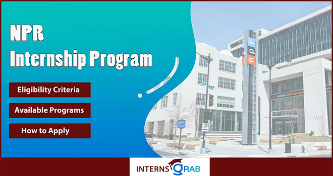 NPR Internship Opportunities for Students & Grads NPR Internship Opportunities for Students & Grads