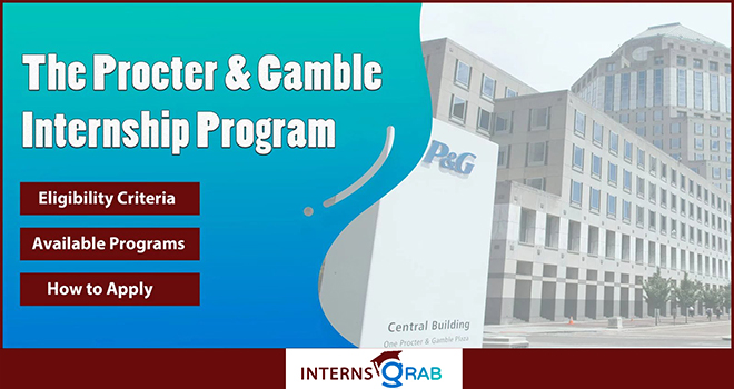 P&G Internship: How to Apply and Stand Out P&G Internship: How to Apply and Stand Out