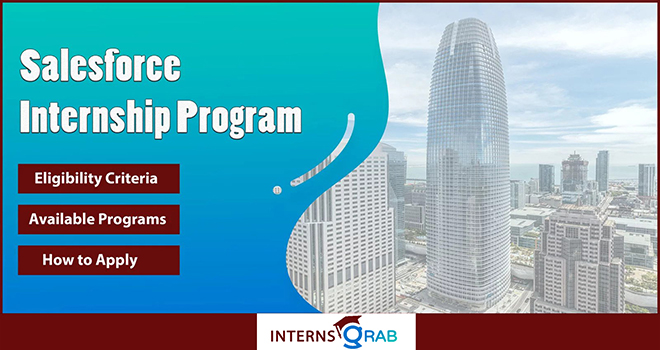 Apply for a Salesforce Internship & Build Career Experience Apply for a Salesforce Internship & Build Career Experience