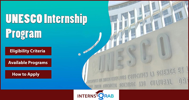 UNESCO Internship: A Distinguished Pathway to Global Impact UNESCO Internship: A Distinguished Pathway to Global Impact
