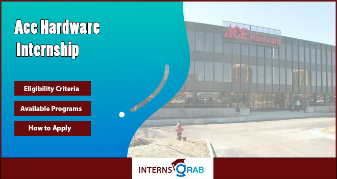 Ace Hardware Internship: Real Experience, Real Growth Ace Hardware Internship: Real Experience, Real Growth