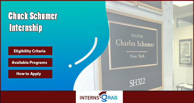 Chuck Schumer Internship: Build Skills in Government Offices Chuck Schumer Internship: Build Skills in Government Offices