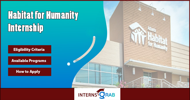 Habitat for Humanity Internship | Apply for Summer Programs Habitat for Humanity Internship | Apply for Summer Programs