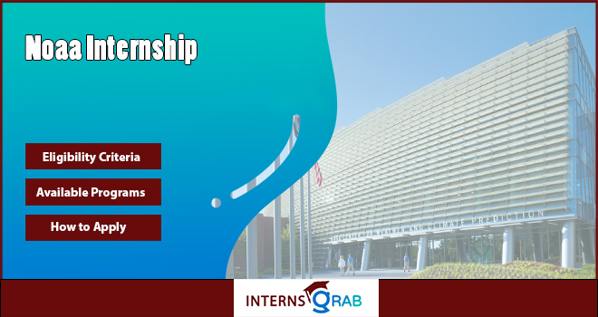 Explore NOAA Internship Roles in Science and Conservation Explore NOAA Internship Roles in Science and Conservation