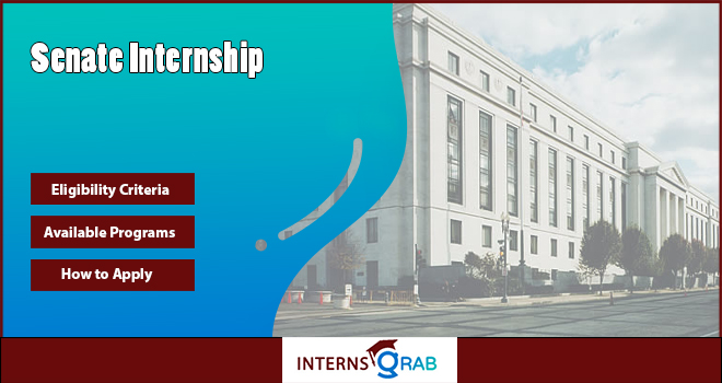 Senate Internship – Your First Step Into Government Careers Senate Internship – Your First Step Into Government Careers