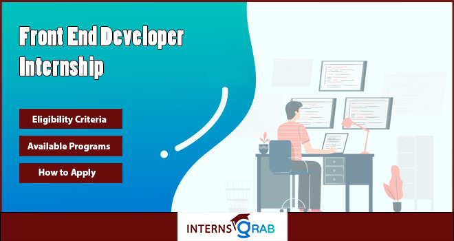 Apply for a Front End Developer Internship in Tech Apply for a Front End Developer Internship in Tech